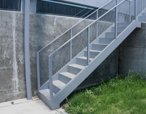 Escada-ferro-corrimao